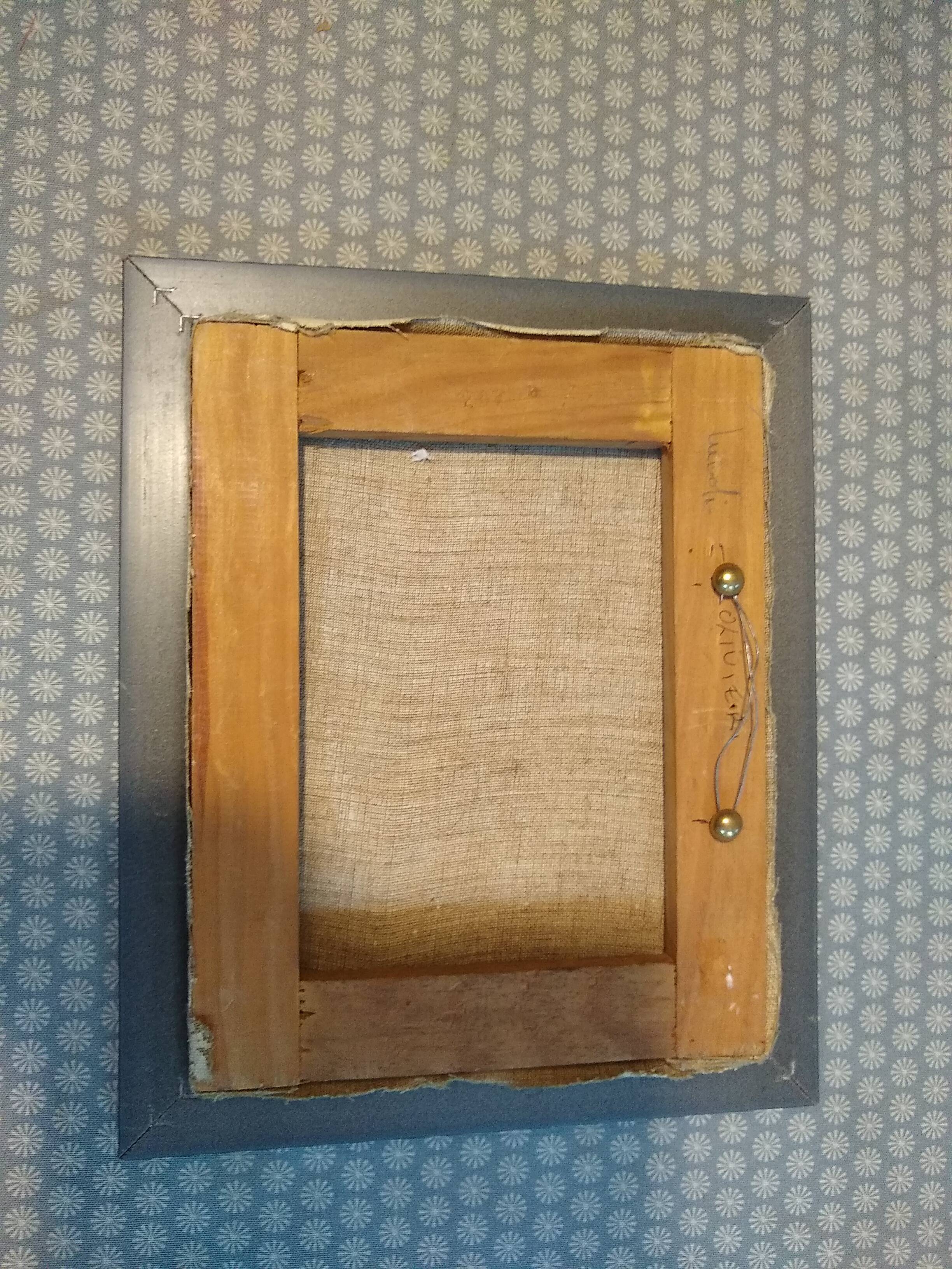 Montmartre hst signed, framed 18 x 23