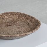 Antique Nepalese Primitive Stone Platter/Bowl