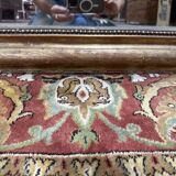 Miroir époque Louis Philippe à la feuille d'or 140x100 cm