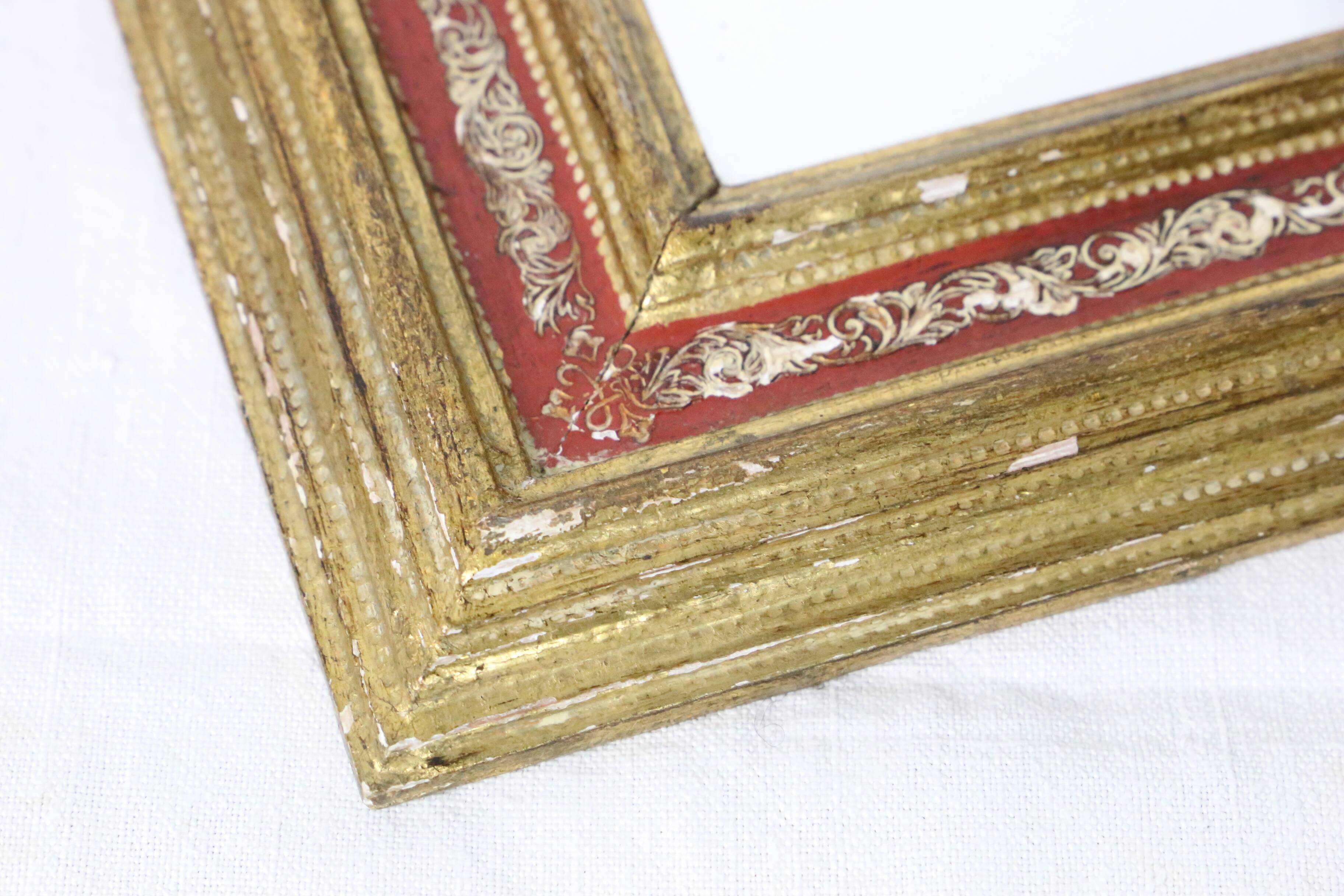 Antique mirror from the early 20th century