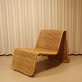 Chaise vintage en osier