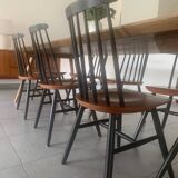 8 Fanett chairs from the 50s
