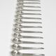 Jusqu'à 7 Sporks de fête mi-siècle (Cuillère & Fourchette) Flatware Göffel par Amboss Autriche
