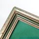 Vintage oil painting signed, robin, distressed frame.
