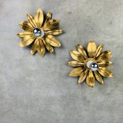 Pair of gilded Florentine wall sconces by SEP Light Firenze, Italy.