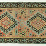 Anatolian handmade kilim rug 298 cm x 154 cm