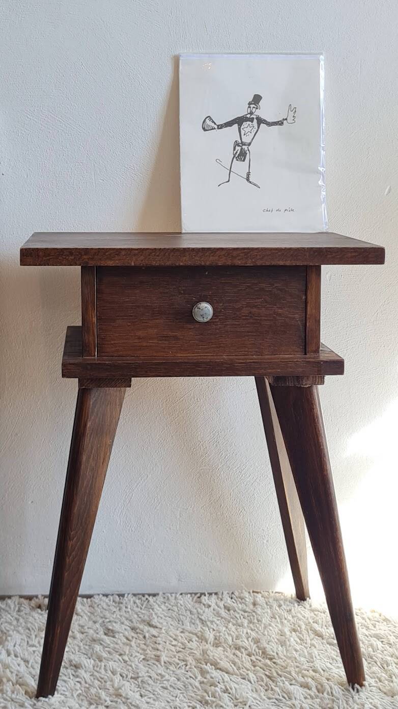 Paire de chevets scandinave années 60