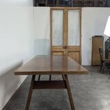 Table Torbecchia in Walnut by Giovanni Michelucci for Poltronova