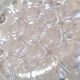 Pique flowers glass and silver metal Reims
