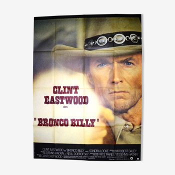 Affiche originale cinéma "Bronco Billy "1980 Clint Eastwood,Lewis...