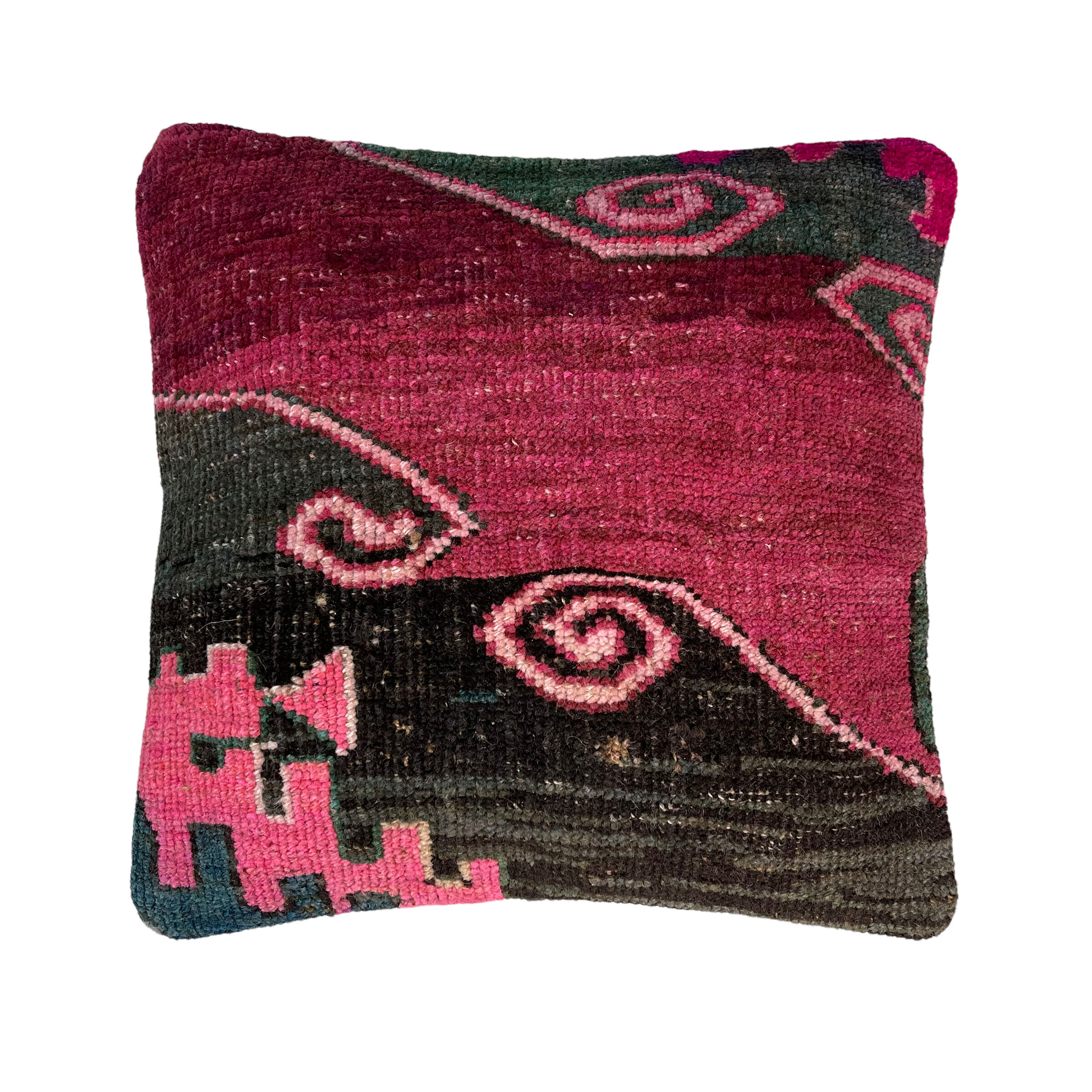Vintage turkish rug cushion cover 45 x 45 cm