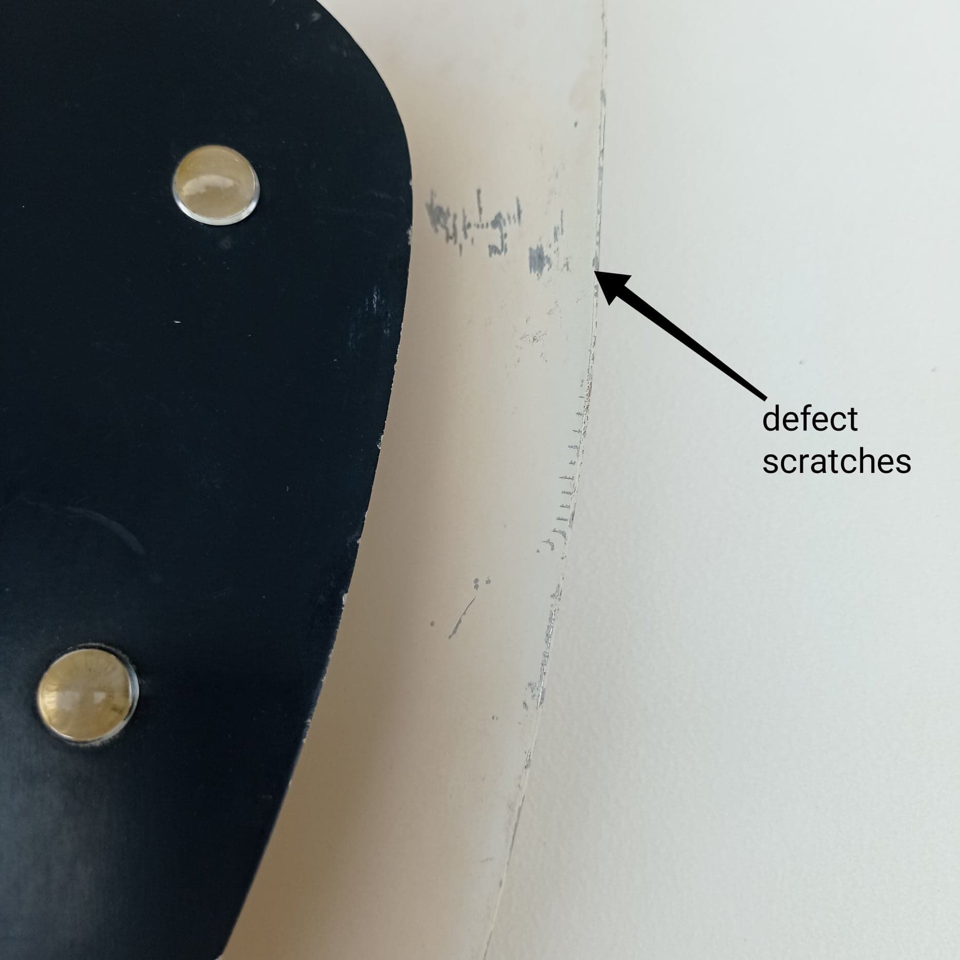 Applique murale décorative en métal des années 1950