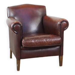 Fauteuil en peau de mouton