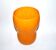 Marmoreal glass shell vase