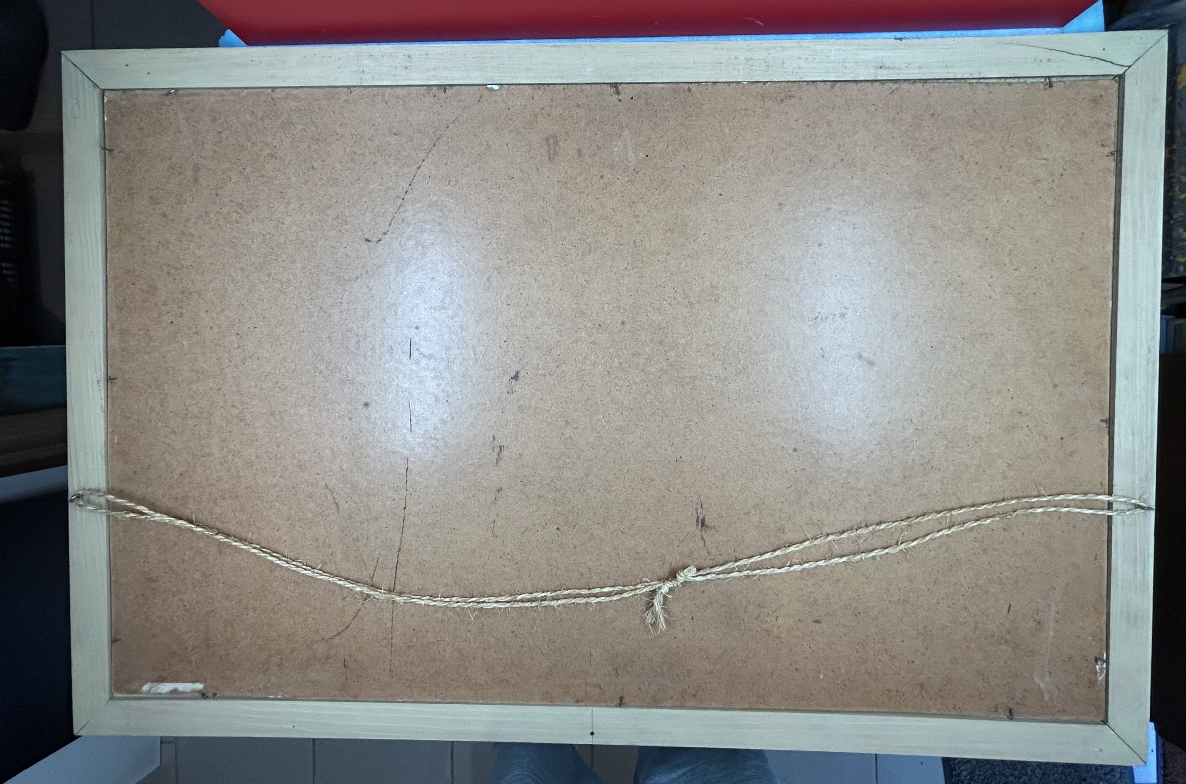 Seascape "Return from fishing" Morbihan - M Robert - oil on panel