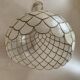 Suspension in mother-of-pearl and vintage brass
