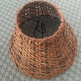 Rattan lampshade