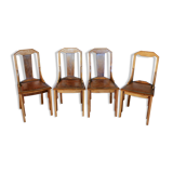 Set of 3 Art Deco chairs