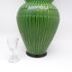 Green vase