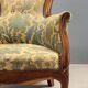 Paire de fauteuils Luigi Filippo en noyer