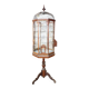 Bird Cage or Old Aviary In Carved Wood, Vintage Work Circa 1900