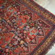 Handmade Oriental antique carpet 149cm x 195cm 1840s