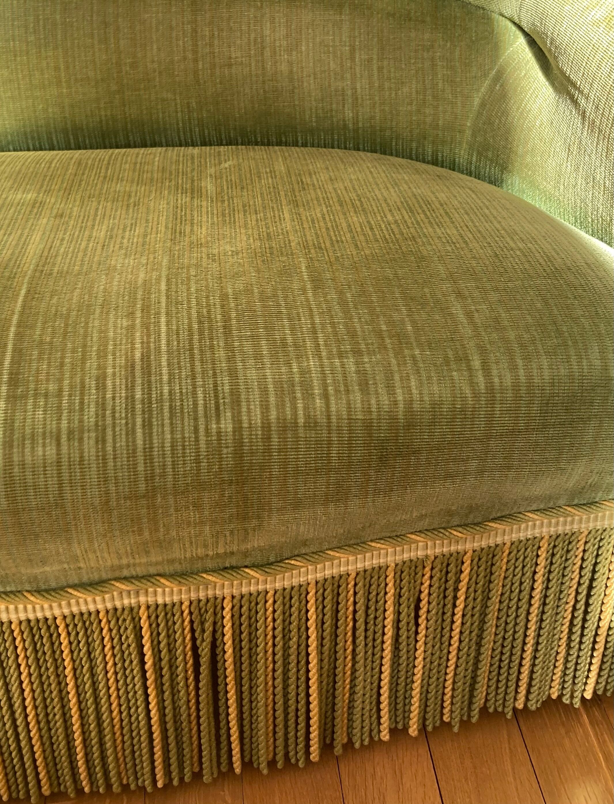 Sofa sofa sofa toad velvet green