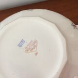 Old dodecagon tureen opaque porcelain Ceranord "Minerva"