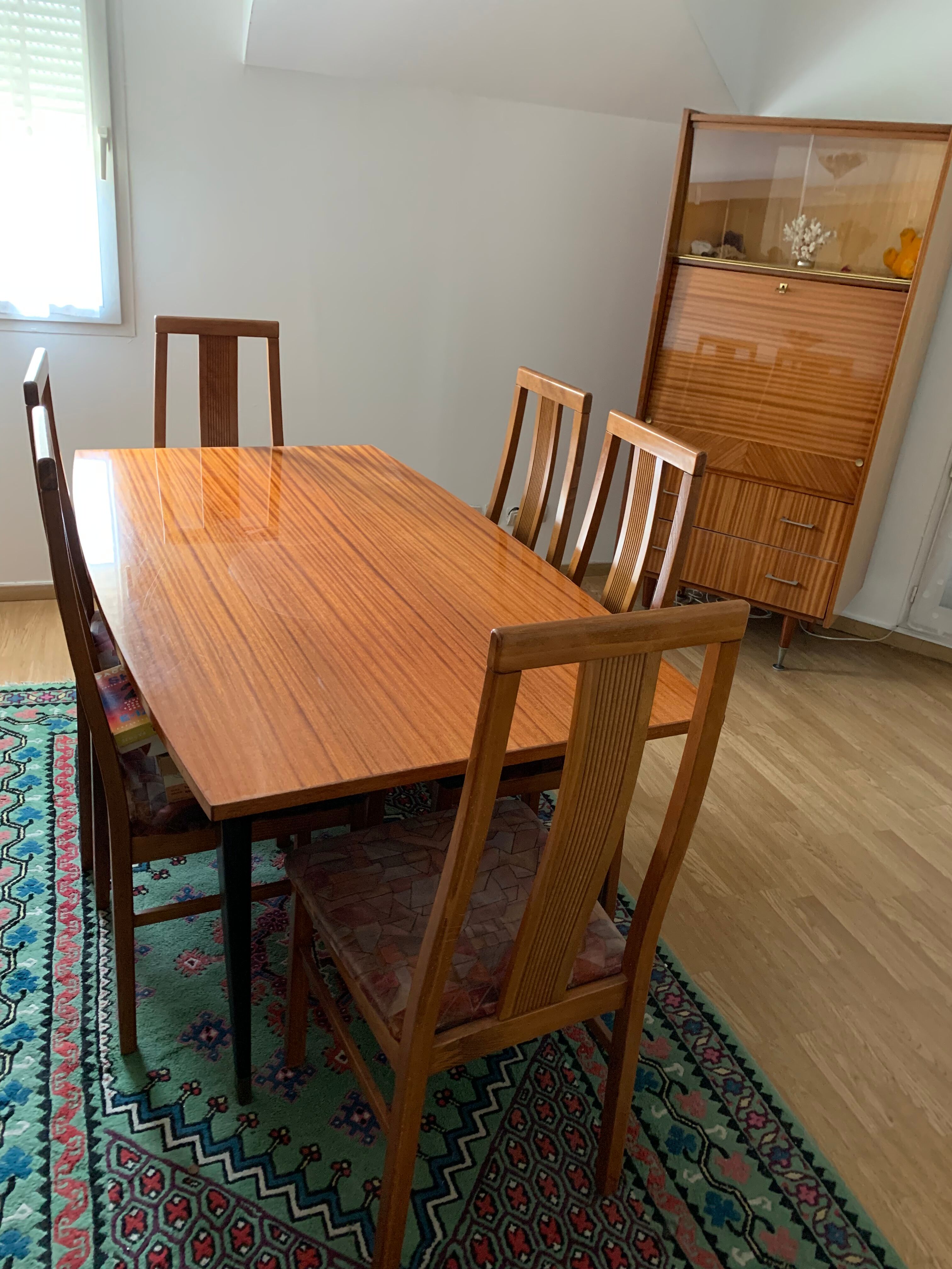 Table and chairs