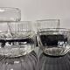 Daum cups 9p. Venetian Ribs