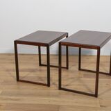 Tables gigognes en palissandre, Suède 1960