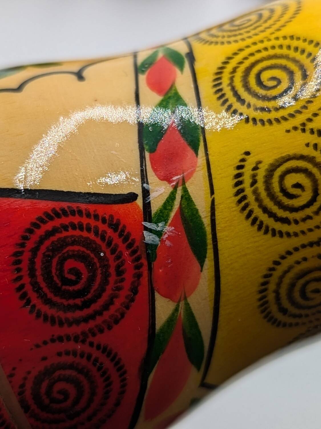 4 wooden nesting Russian dolls