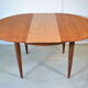 Table repas extensible en teck 1970