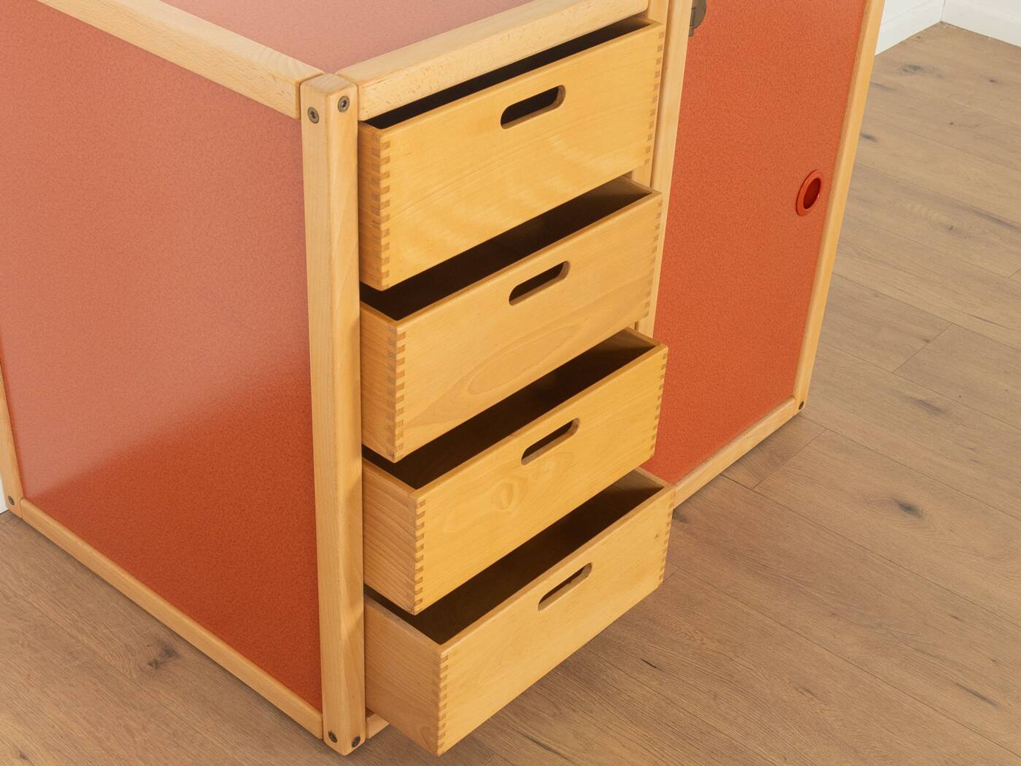 Two-piece profile system by Flötotto from the 1970s