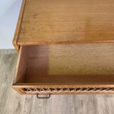 Vintage Wicker chest of drawers