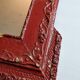 Louis XVI style mirror, repainted, vintage, 75 cm