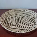 Perforated metal tray Mathieu Mategot 34cm