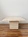 Mid-century travertine coffee table