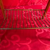 Small sewing table in vintage light cherry