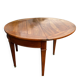 Directoire half-moon walnut table