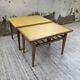 Duo de tables basses bois jaune