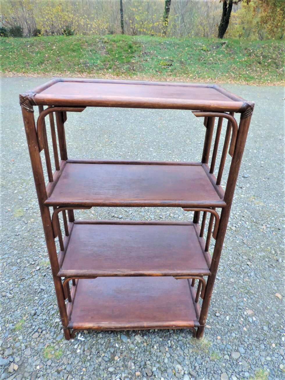 Rattan shelf from the 70'