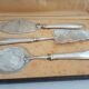 Cutlery with minerva silver handle