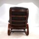 Westnofa Panter Leather Lounge Chair with Ottoman by Arnt Lande, 1970s