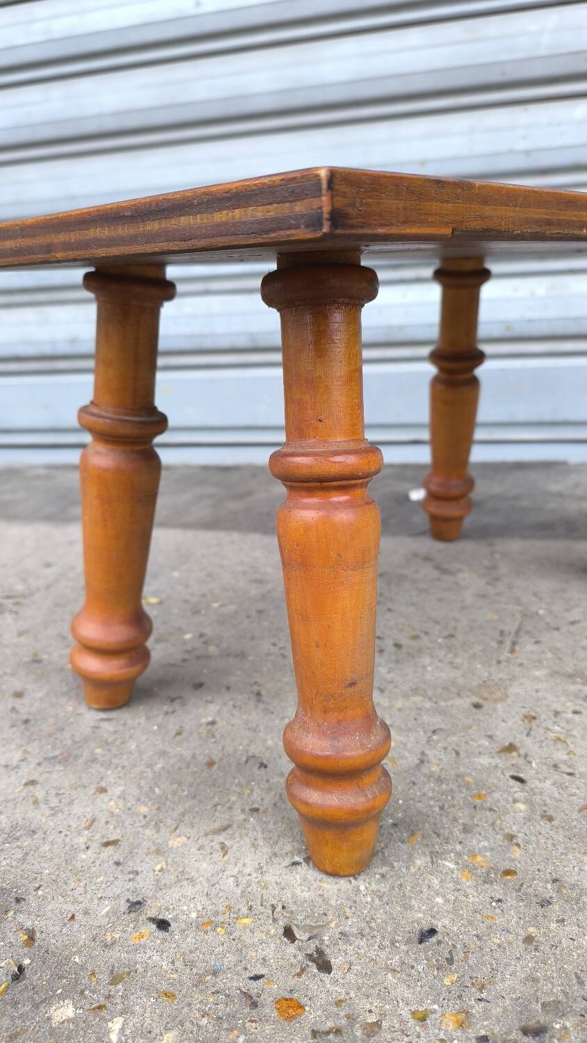 Beech stool, step stool, 1960
