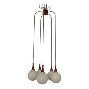 Danish Glass and Rosewood