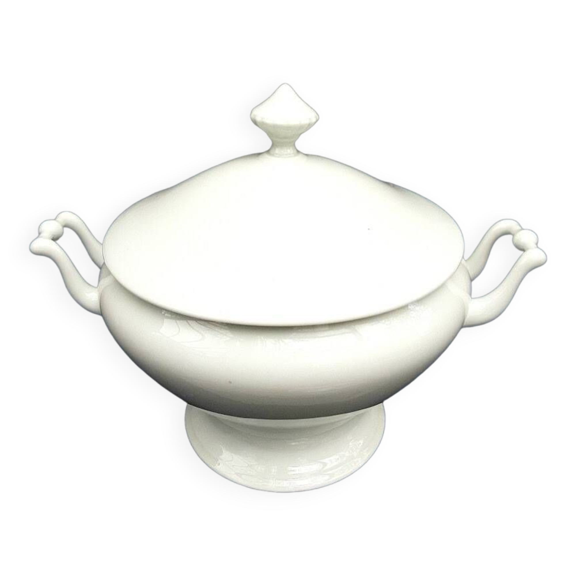 Antique tureen in Limoges porcelain