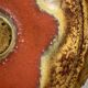 Coupe à fruits vintage en faïence allemande – années 70