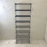 Industrial black shelf