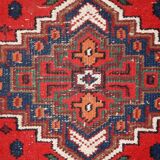 Tapis Vintage Hamadan en Laine, Années 1970, Élégance Intemporelle